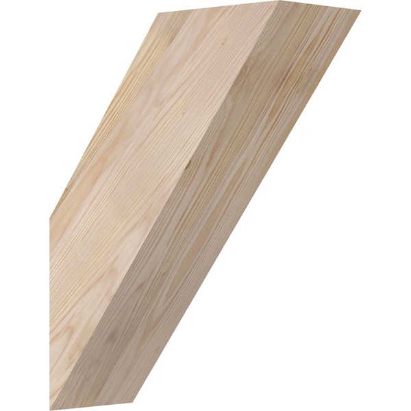 Ekena Millwork 5 1/2"W x 14"D x 18"H Traditional Smooth Knee Brace, Douglas Fir BRC06X14X18TRA00SDF - main